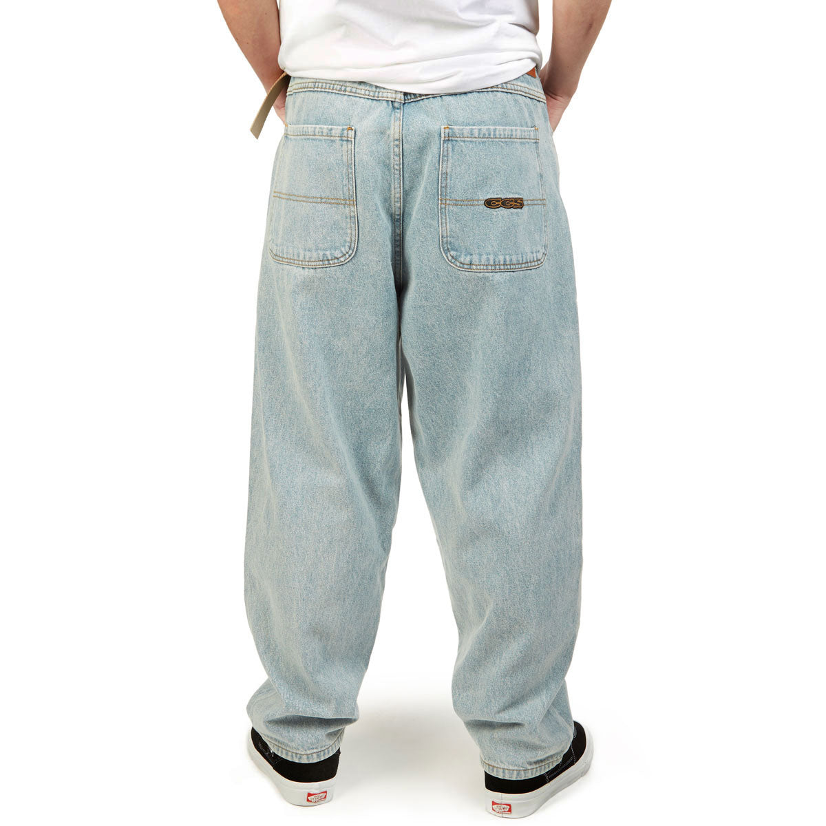 CCS Baggy Taper Denim Jeans - Light Wash image 4