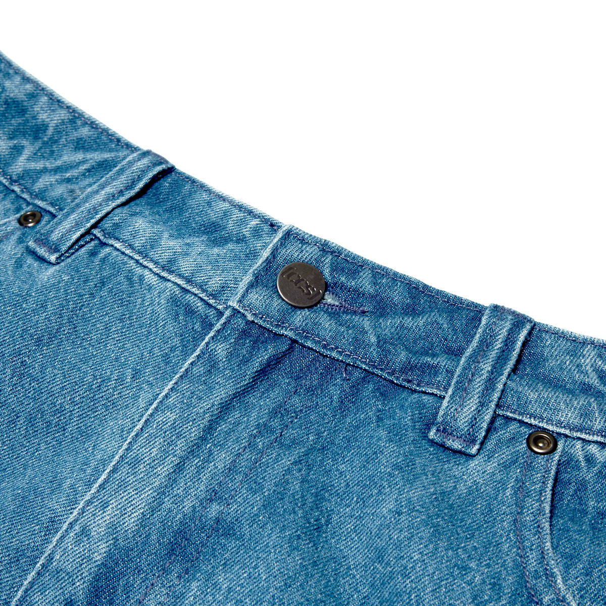 CCS Baggy Taper Denim Jeans - Medium Wash image 7
