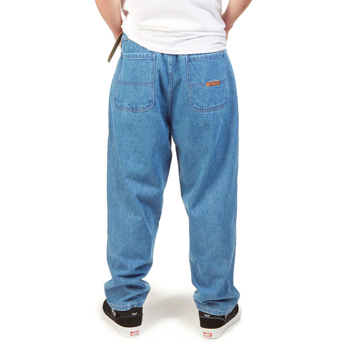 CCS Baggy Taper Denim Jeans - Medium Wash image 5