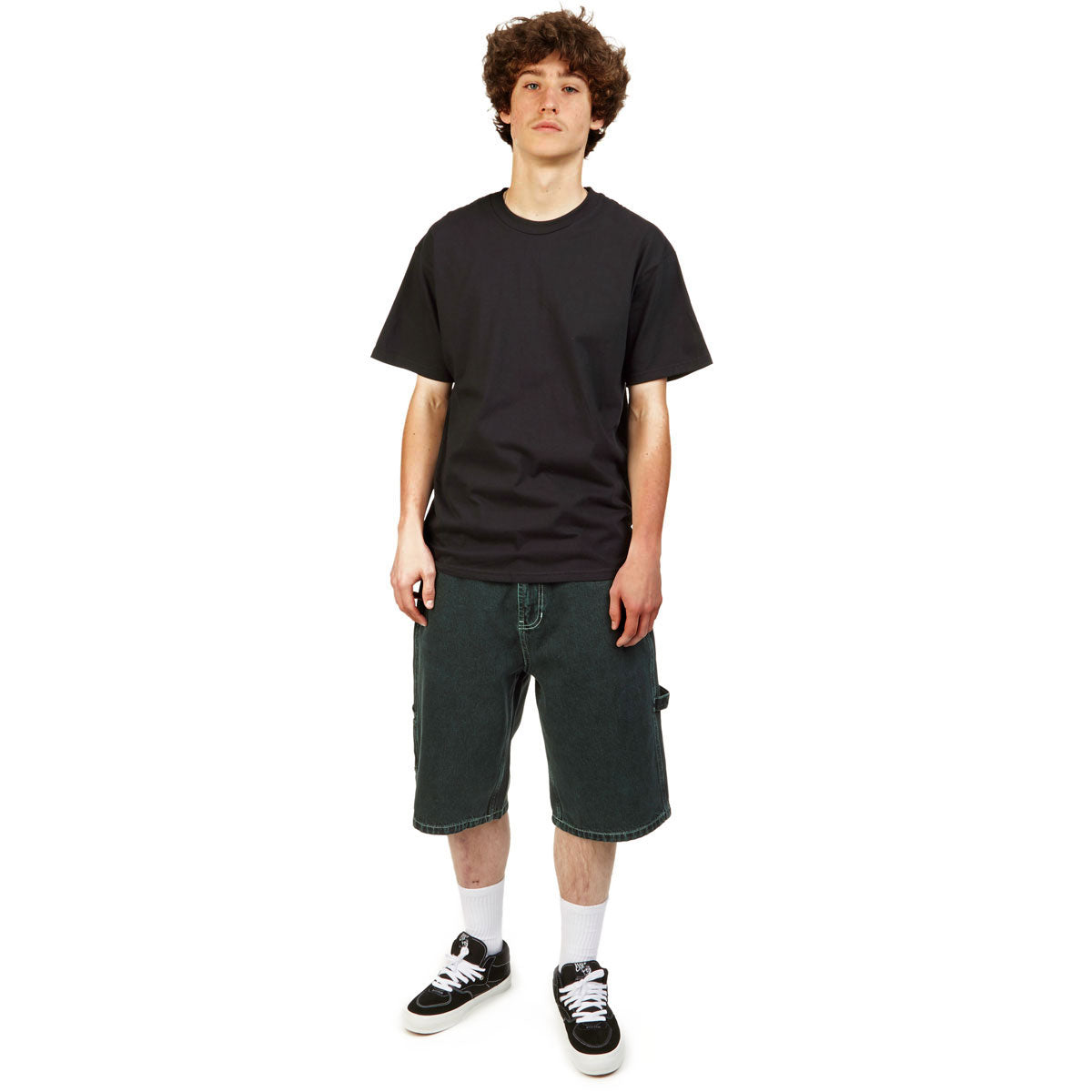 CCS Hammer Loop Jean Shorts - Acid Green image 3