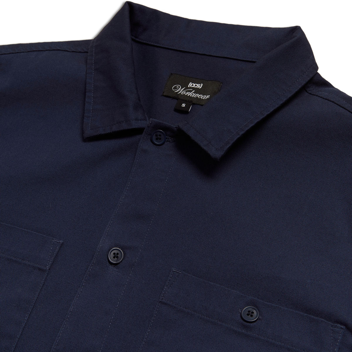 CCS Custom Embroidered Work Shirt - Navy image 5