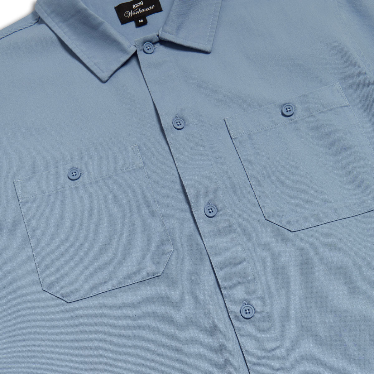 CCS Custom Embroidered Work Shirt - Light Blue image 5