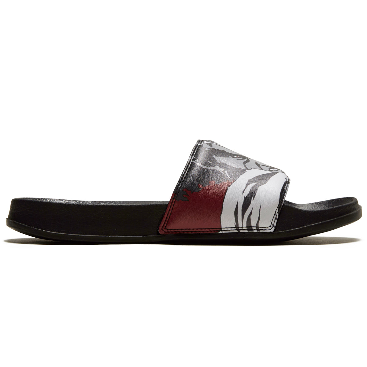 DGK x Afro Samurai Afro Slides Shoes - Black image 1