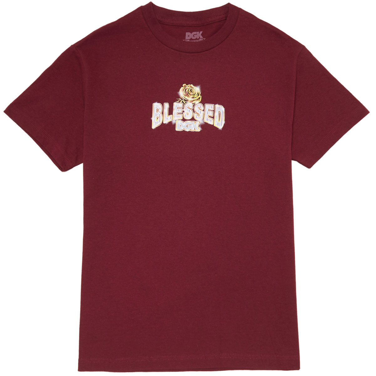 DGK Stay Blessed T-Shirt - Burgundy image 2
