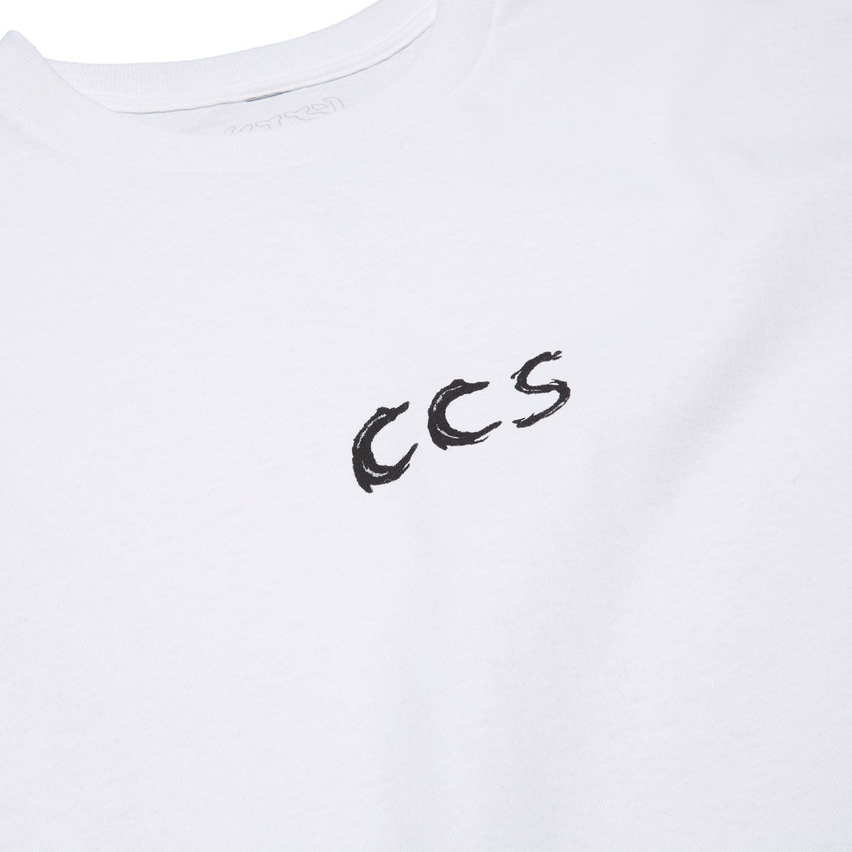 CCS Smile on the Surface T-Shirt - White/Black image 4