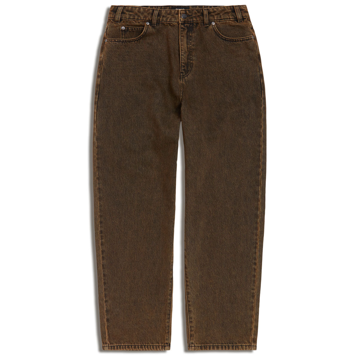 CCS Baggy Taper Denim Jeans - Acid Brown image 2