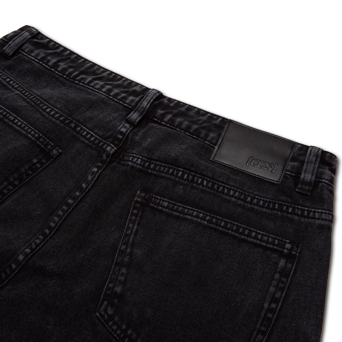 CCS Double Knee Original Relaxed Denim Jeans - Acid Black image 6
