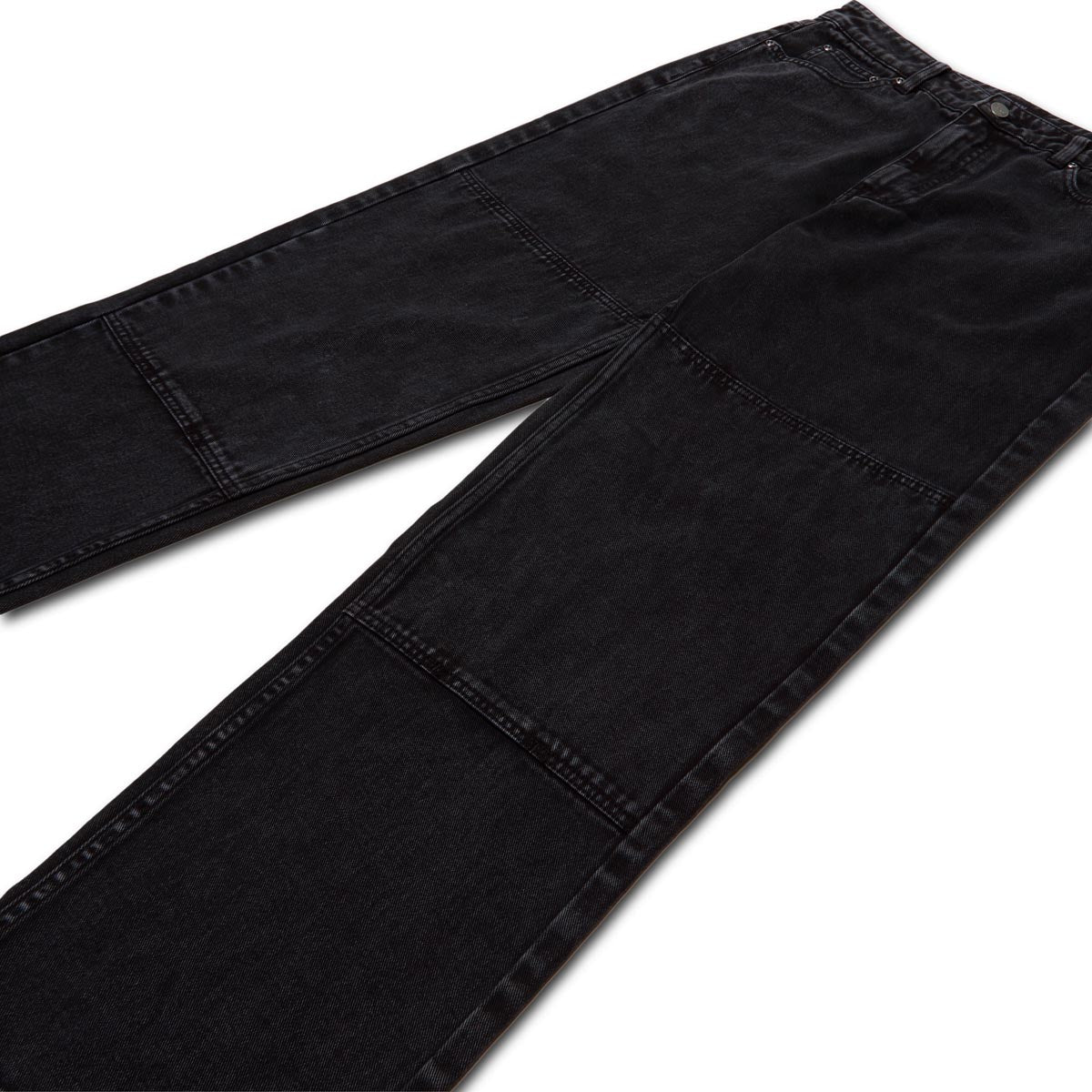 CCS Double Knee Original Relaxed Denim Jeans - Acid Black image 7