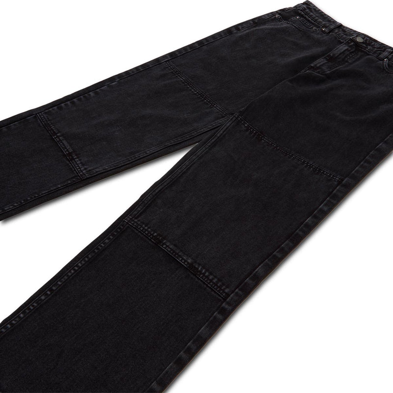 CCS Double Knee Original Relaxed Denim Jeans - Acid Black