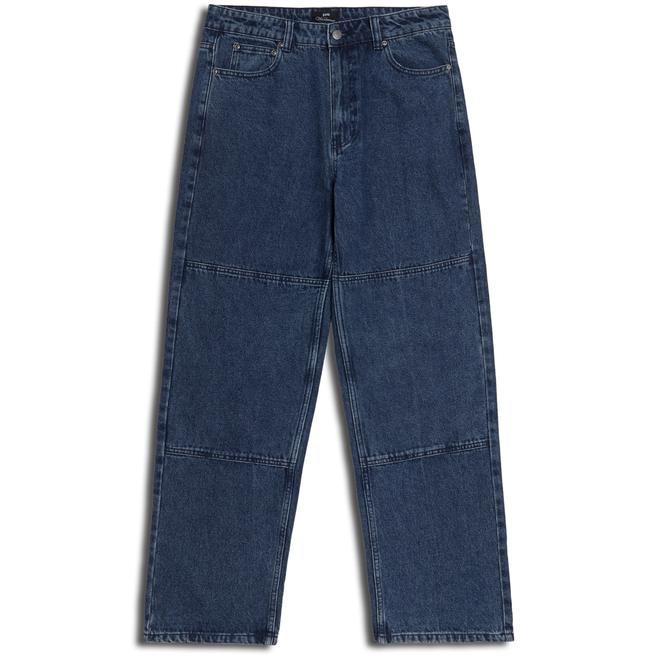 CCS Double Knee Original Relaxed Denim Jeans - True Blue image 2