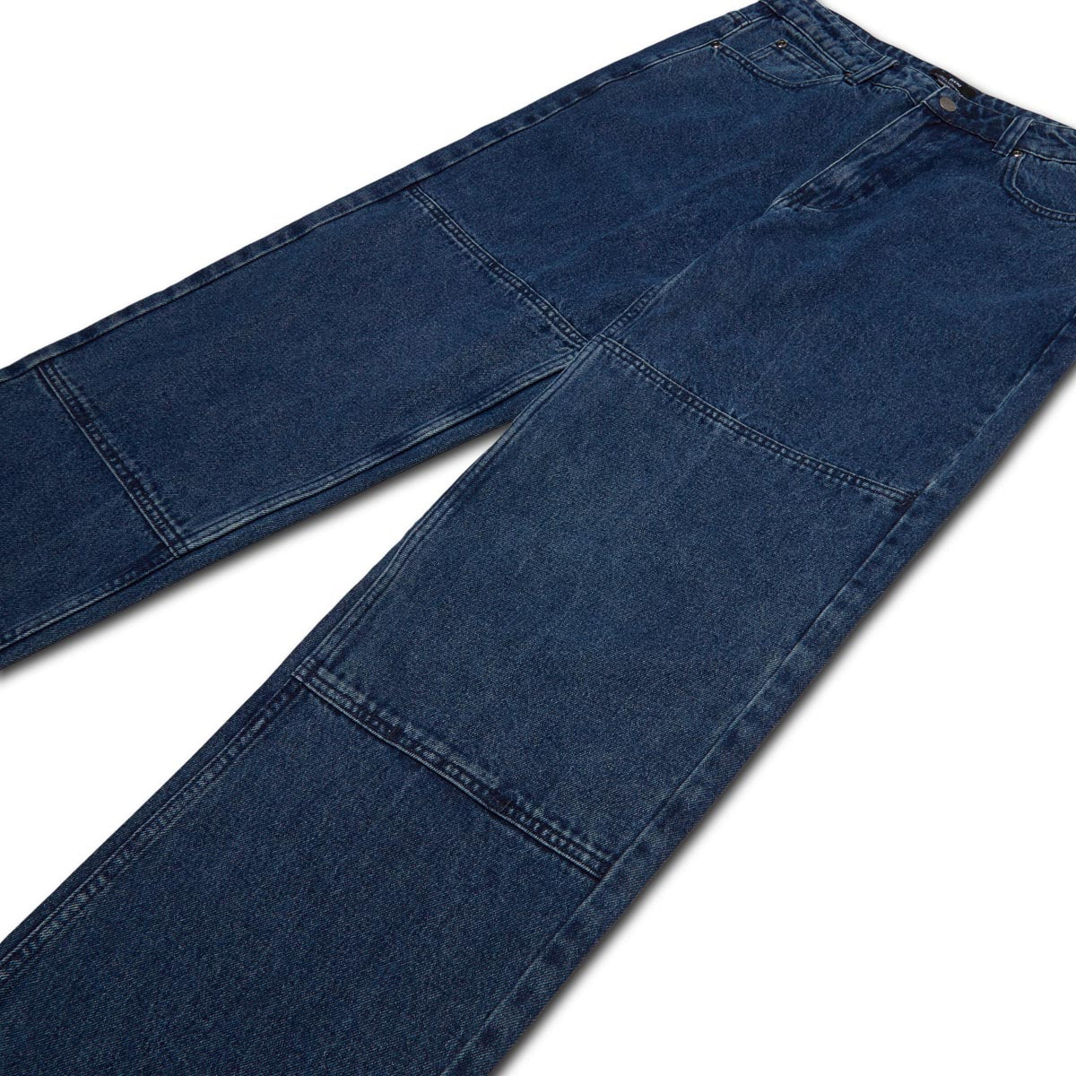 CCS Double Knee Original Relaxed Denim Jeans - True Blue image 7