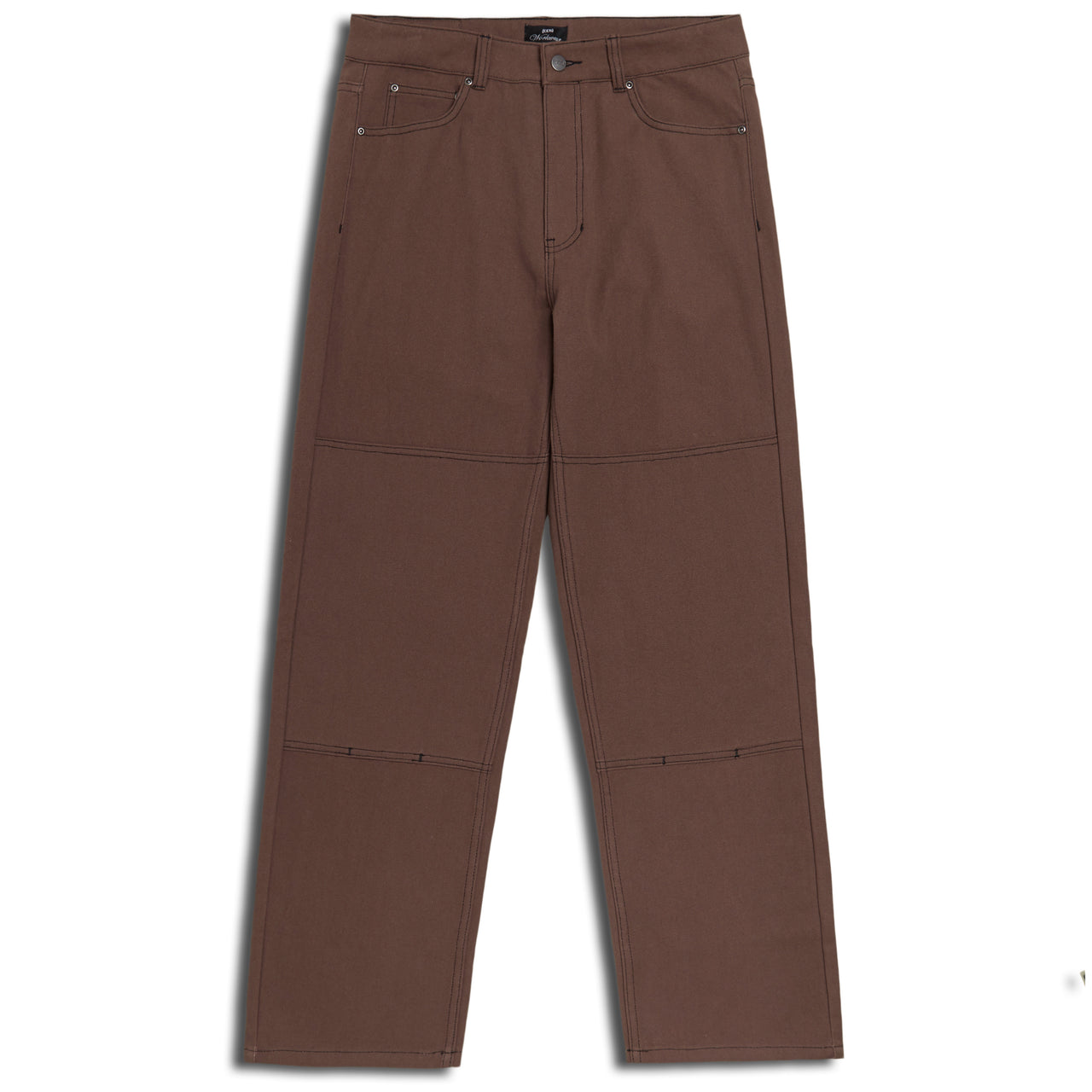 CCS Double Knee Original Relaxed Canvas Pants - Brown/Black image 3