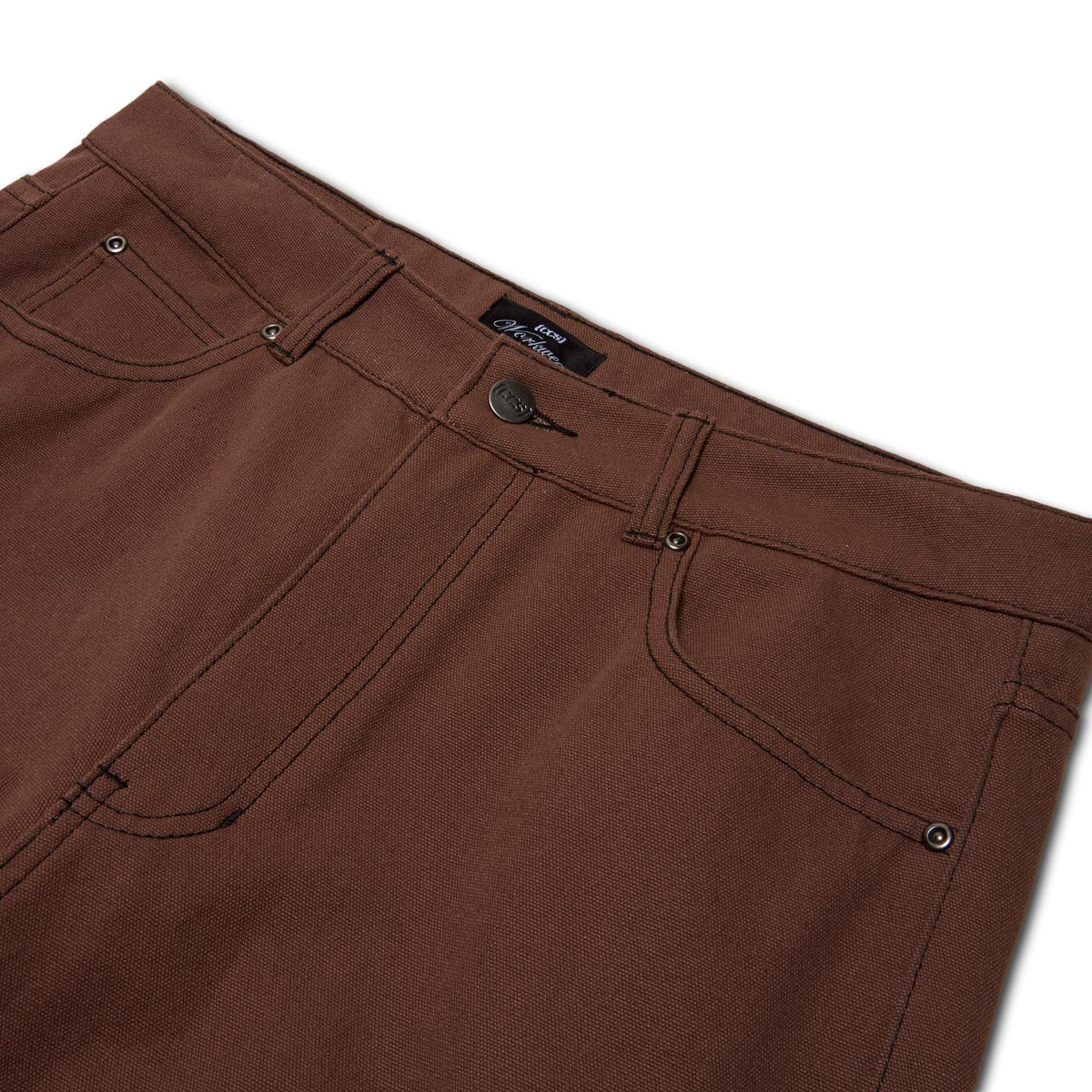 CCS Double Knee Original Relaxed Canvas Pants - Brown/Black image 5
