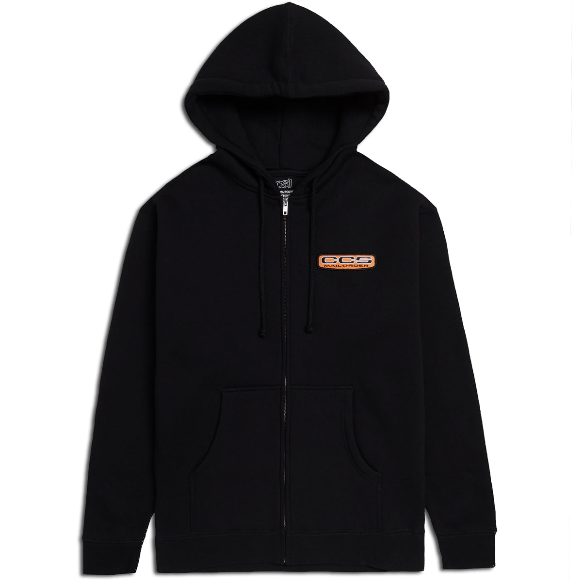 CCS Mailorder Patch Zip Hoodie - Black/Orange image 1