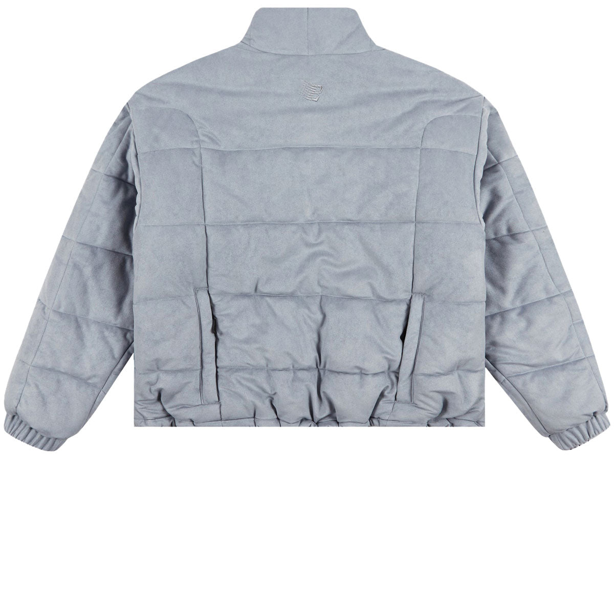 Bronze 56k Faux Suede Puffer Jacket - Grey, – CCS