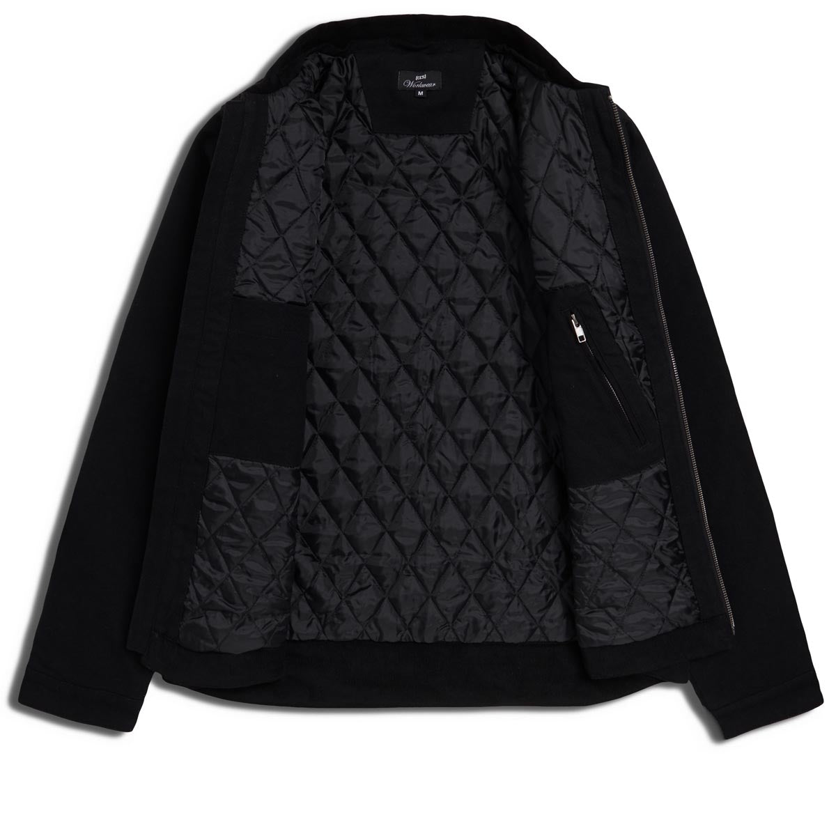 CCS Heavy Canvas Insulated Work Jacket - Black image 7