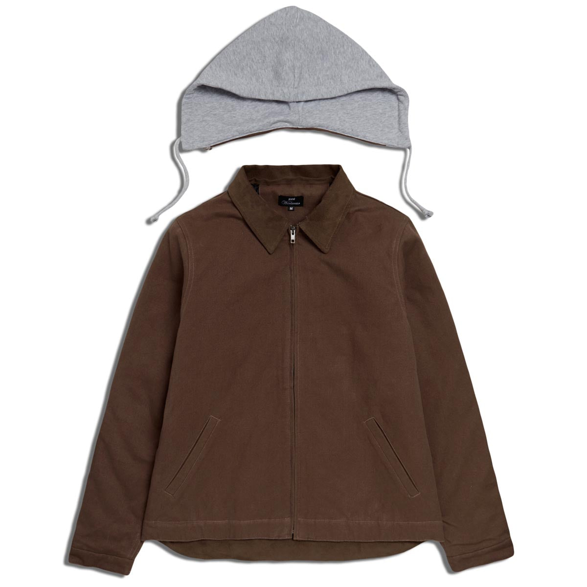 CCS Heavy Canvas Insulated Work Jacket - Brown image 3