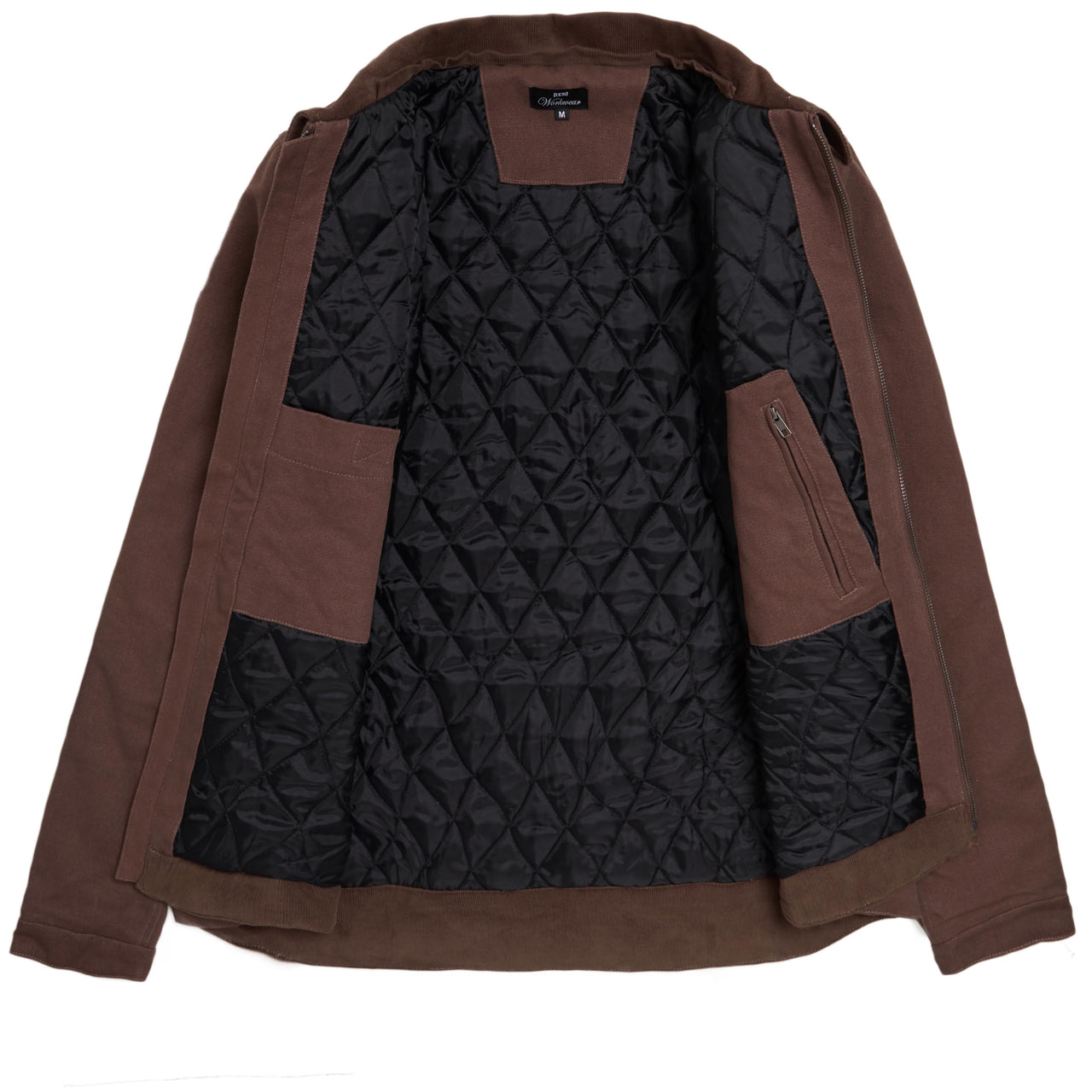 CCS Heavy Canvas Insulated Work Jacket - Brown image 7
