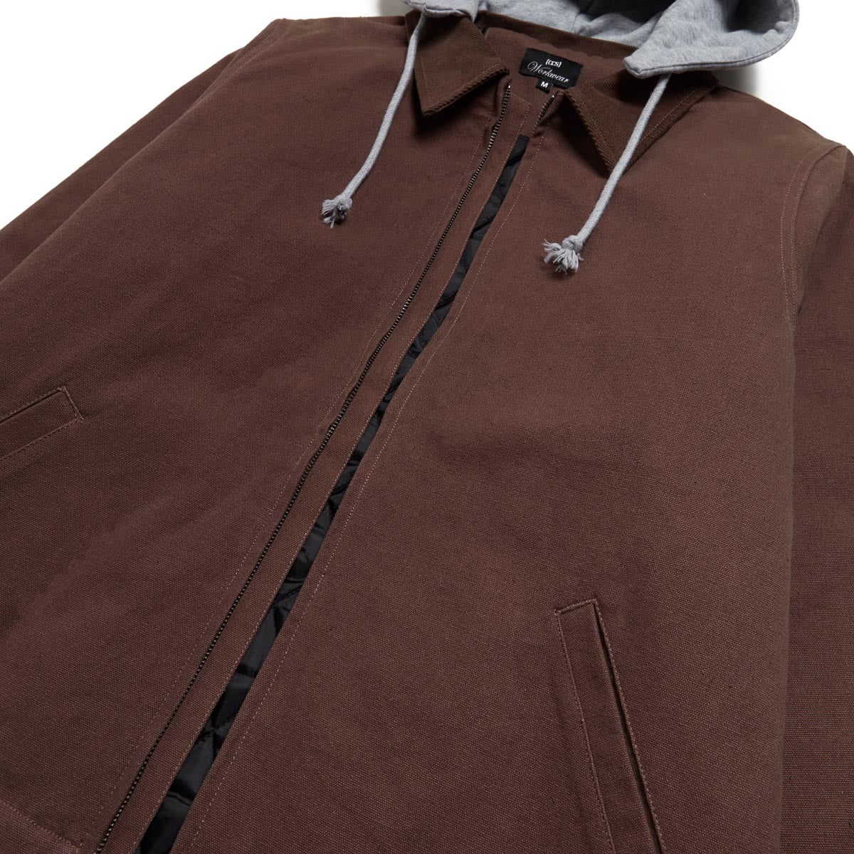 CCS Heavy Canvas Insulated Work Jacket - Brown image 8