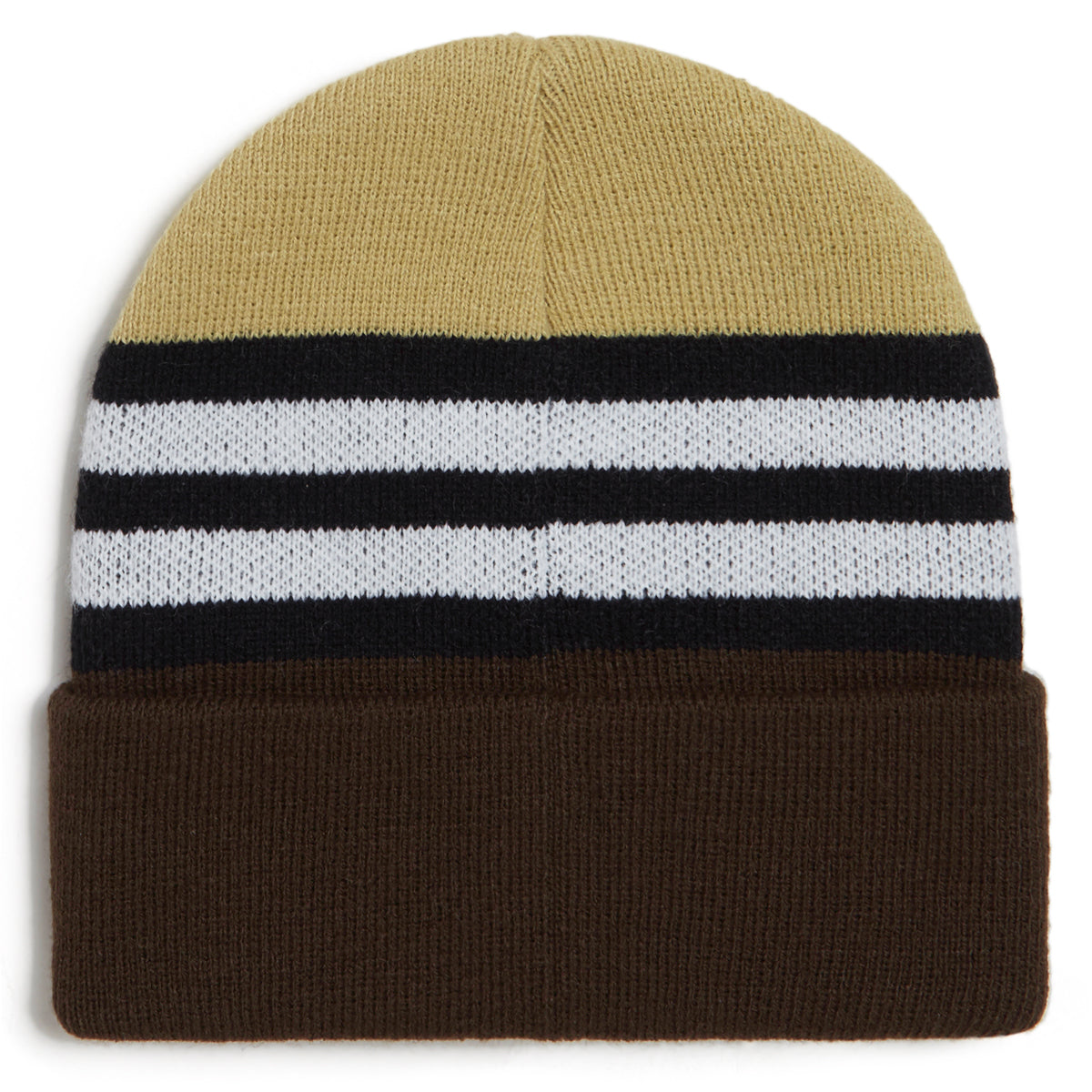 CCS Blockletters Beanie - Brown/Tan image 2