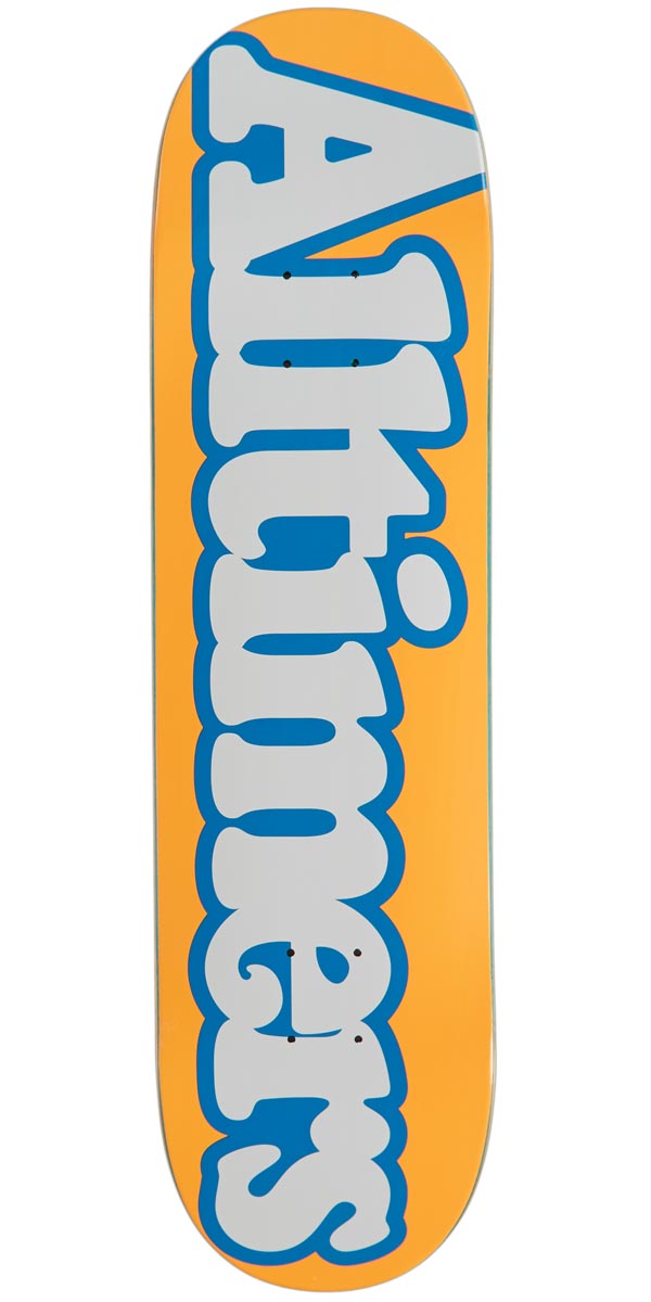 Alltimers Broadway Skateboard Deck - Orange - 8.25