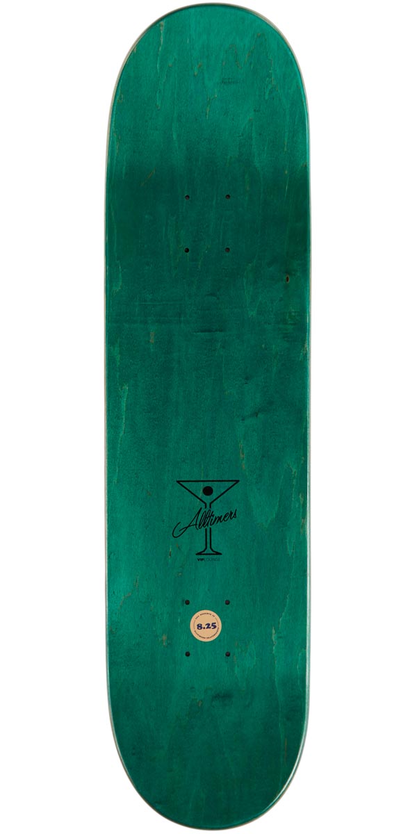 Alltimers Broadway Skateboard Deck - Orange - 8.25