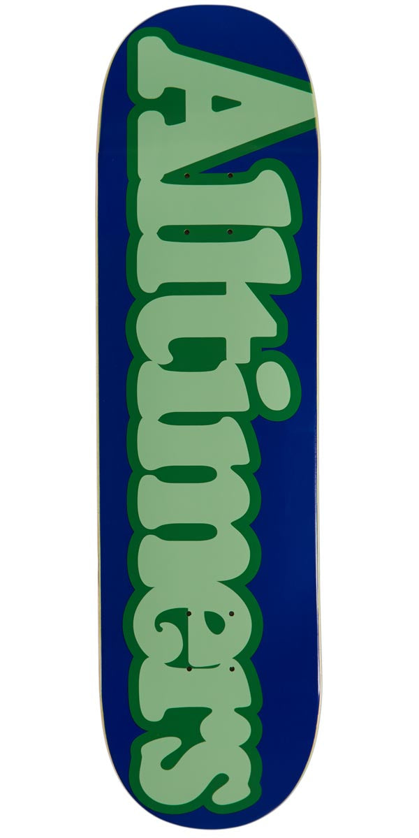 Alltimers Broadway Skateboard Deck - Royal - 8.50