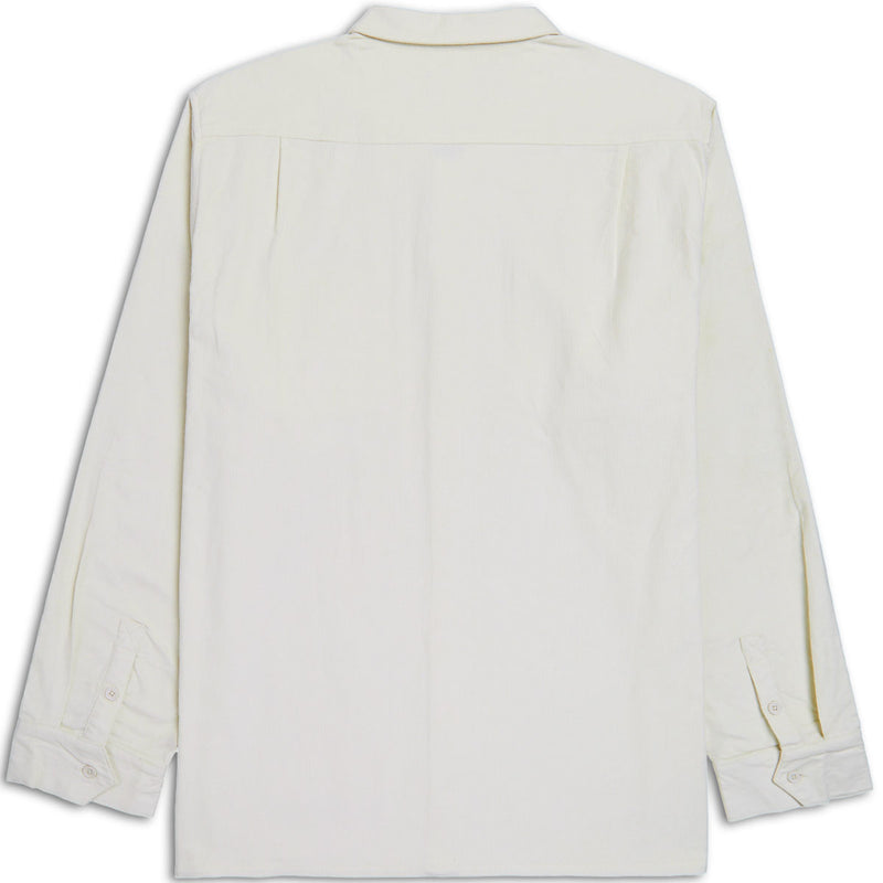 CCS Long Sleeve Corduroy Shirt - Off White