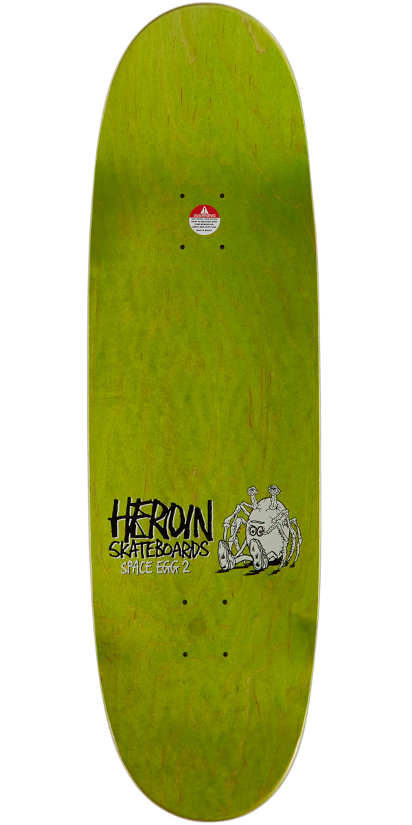 Heroin Space Egg 2 Skateboard Complete - 9.40