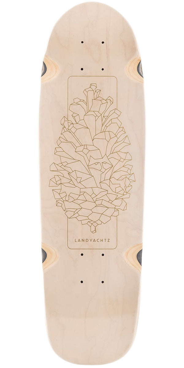 Landyachtz Dinghy Blunt Pinecone Longboard Deck - White image 1