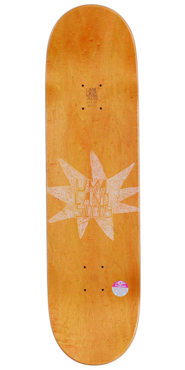 UMA Landsleds Roman Pop Art Skateboard Deck - 8.50
