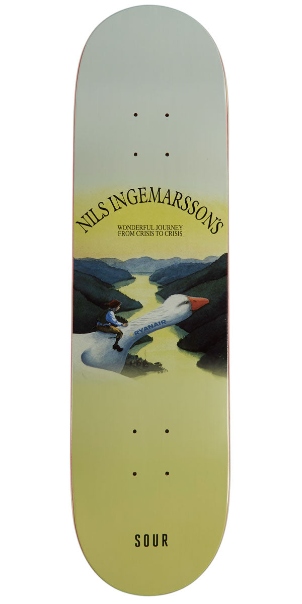 Sour Solution Nisse Ingemarsson Journey Skateboard Deck - 8.12