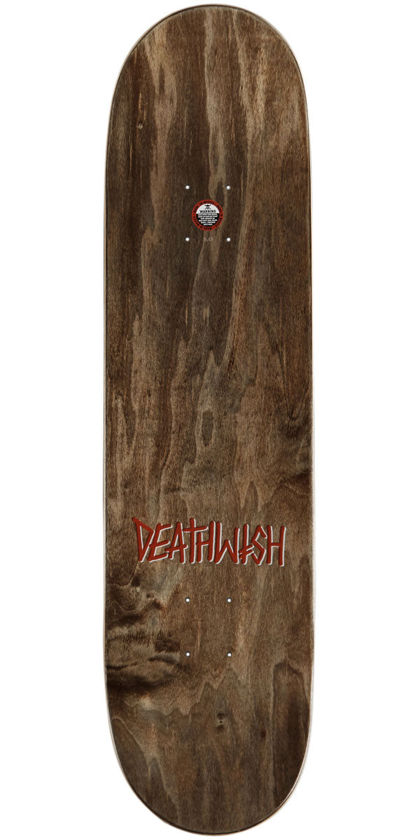 Deathwish Gang Logo Attitude Skateboard Deck - 8.25