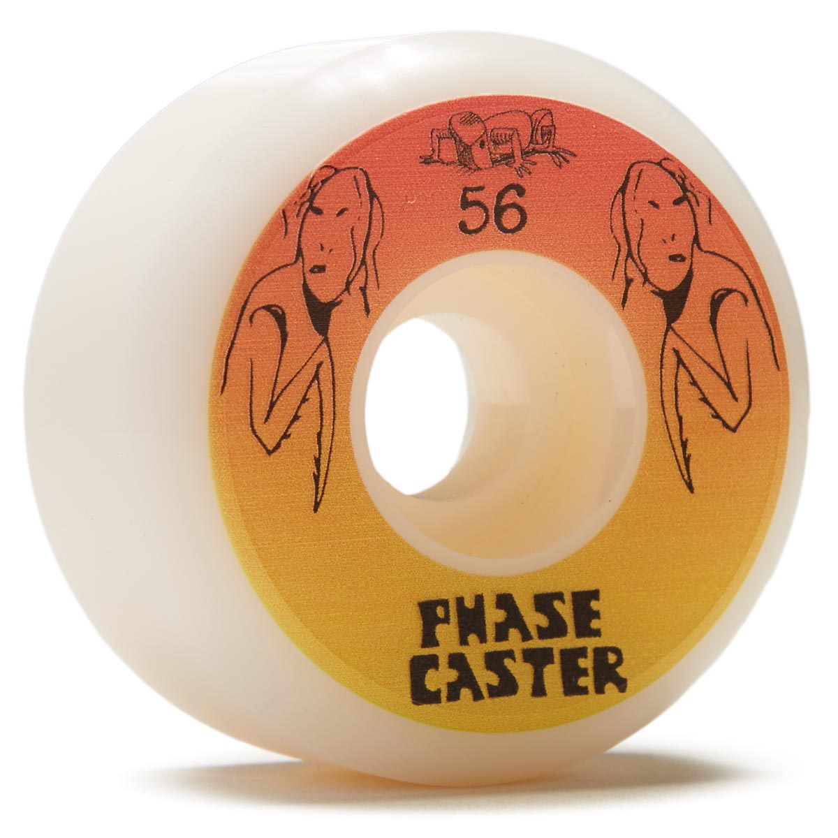 The Heated Wheel Phasecaster Mantis Man 101a Skateboard Wheels - 56mm image 1