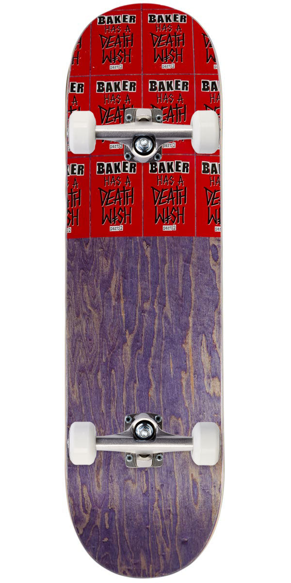 Baker Baker Has A Deathwish 2 Skateboard Complete - 8.50