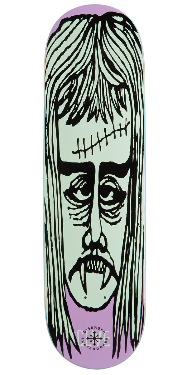 Disorder Munster Clive Skateboard Deck - Aqua - 8.50