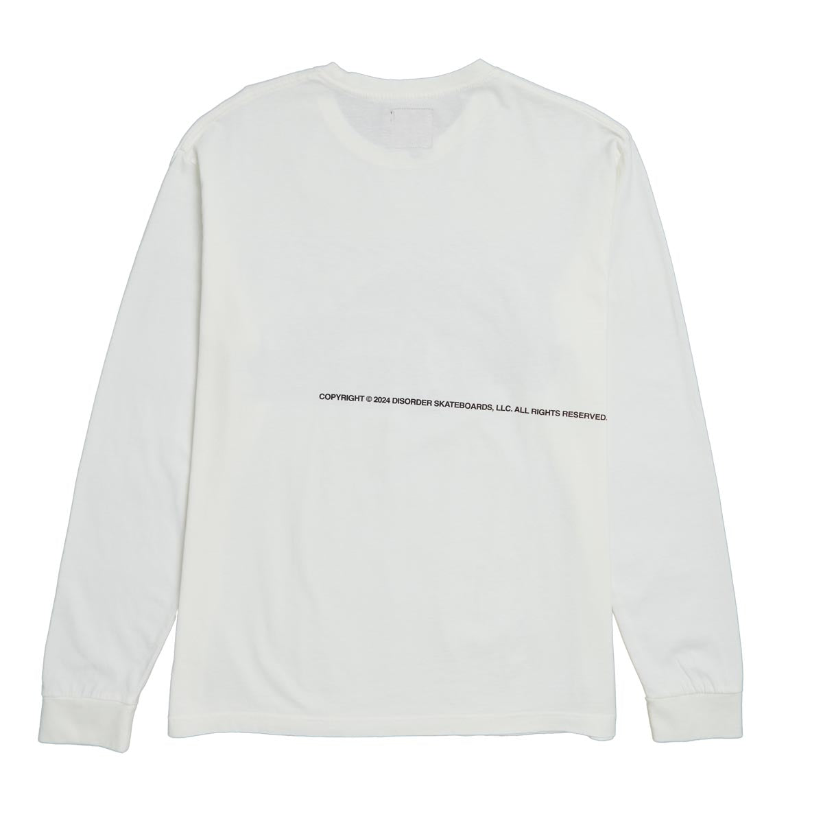 Disorder AMG Long Sleeve T-Shirt - Vintage White image 2
