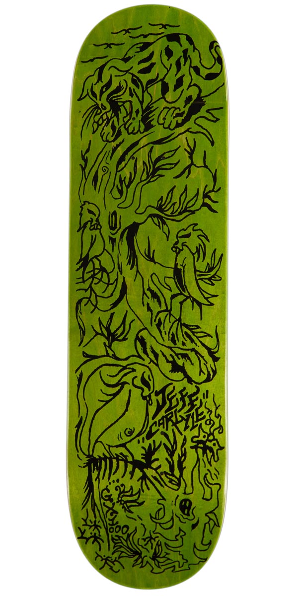GX1000 Caught In Contentment Carlyle Skateboard Deck - Black - 8.50