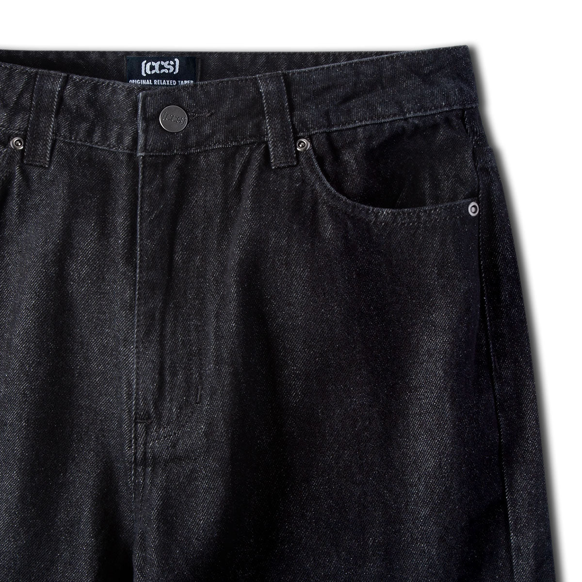 CCS Original Relaxed Taper Jeans - Black image 6