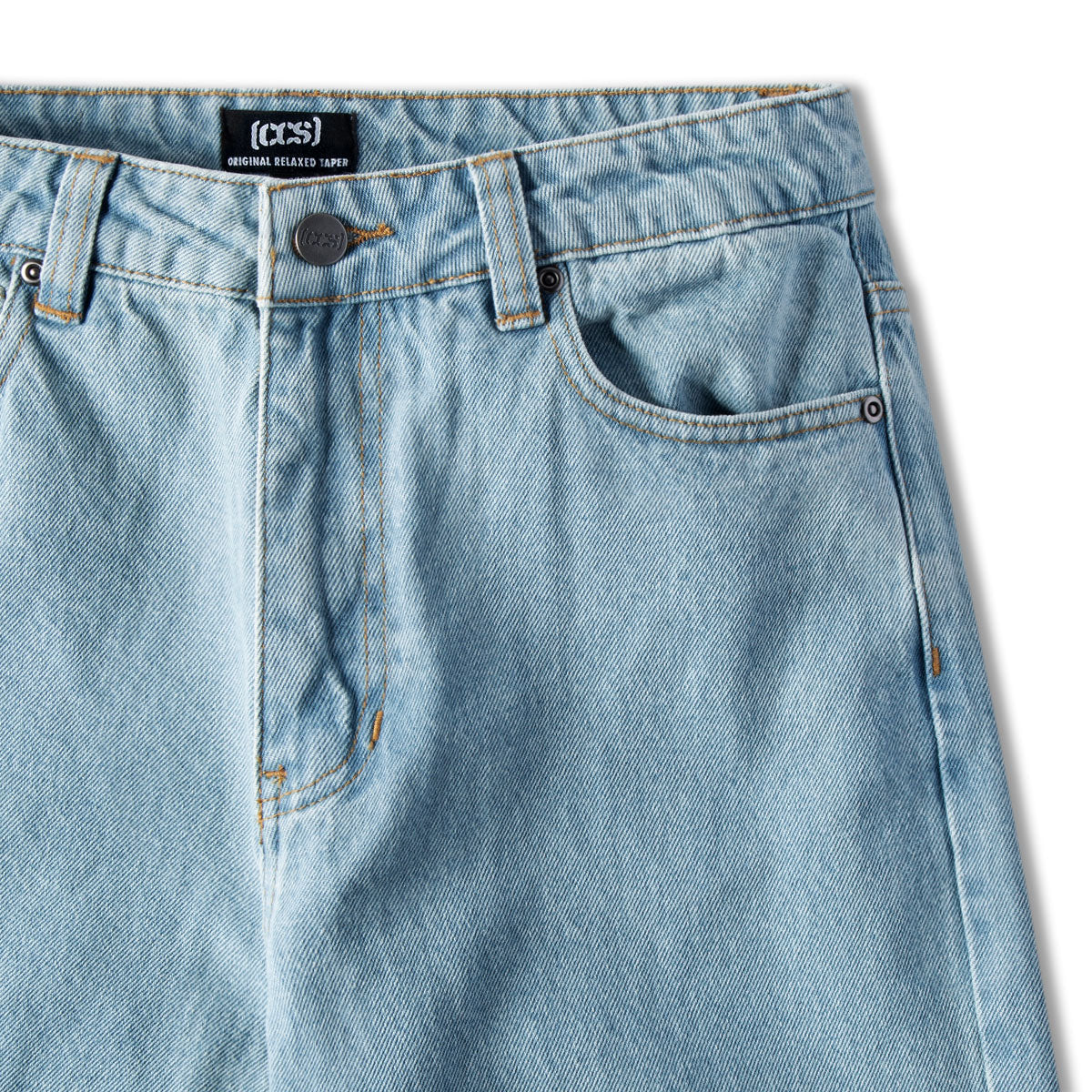 CCS Original Relaxed Taper Jeans - Light Wash image 6