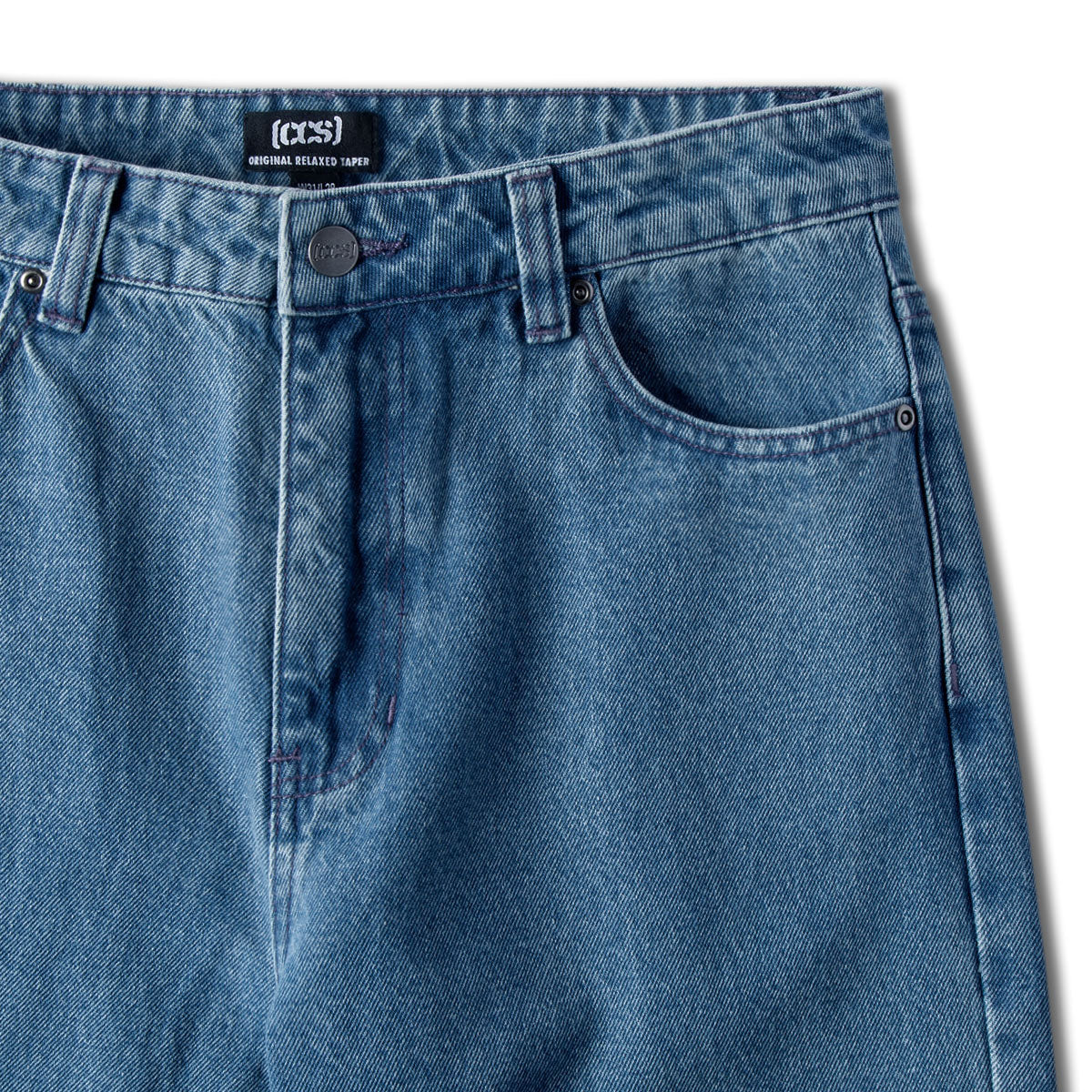 CCS Original Relaxed Taper Jeans - Medium Wash image 6