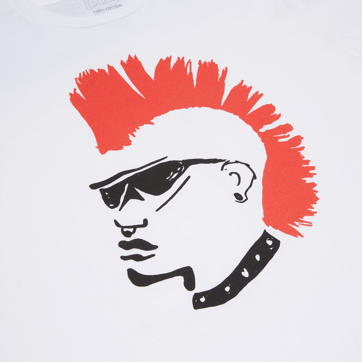 CCS OG Punk T-Shirt - White/Red image 3