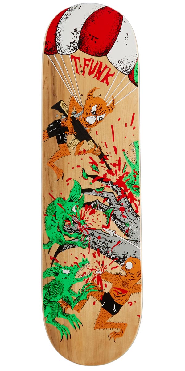 Baker T-Funk Toxic Rats Skateboard Deck - 8.50