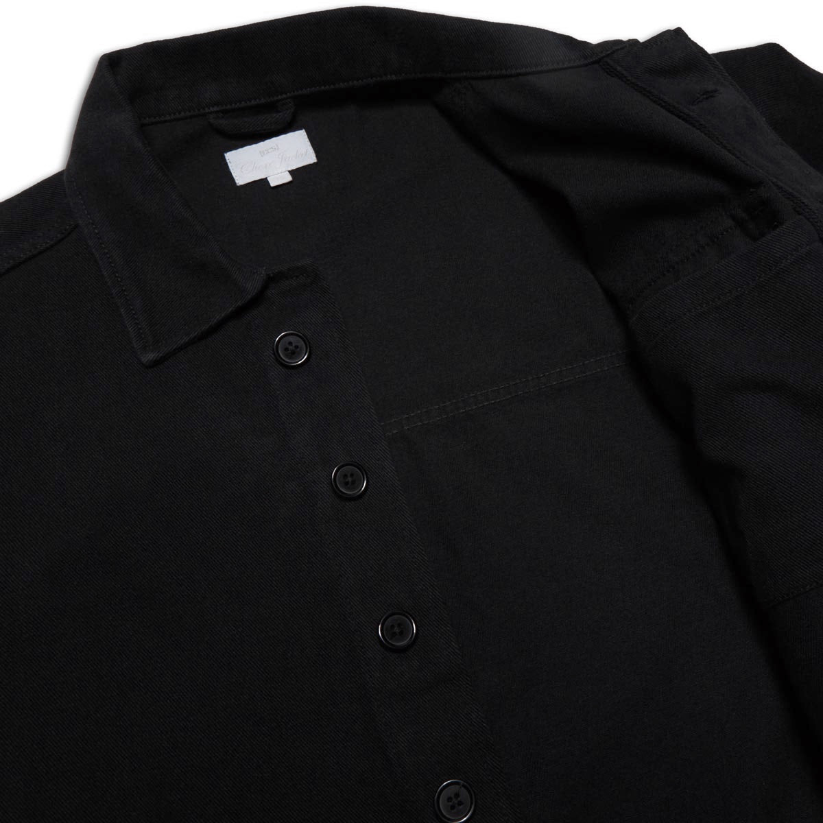 CCS French Cropped Chore Jacket - Black image 9