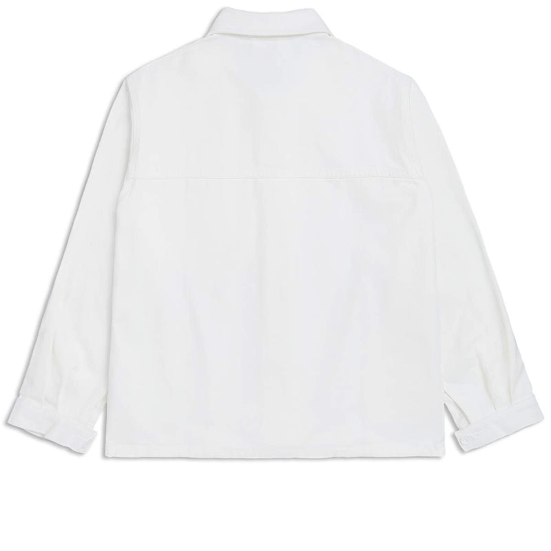 CCS French Cropped Chore Jacket - White