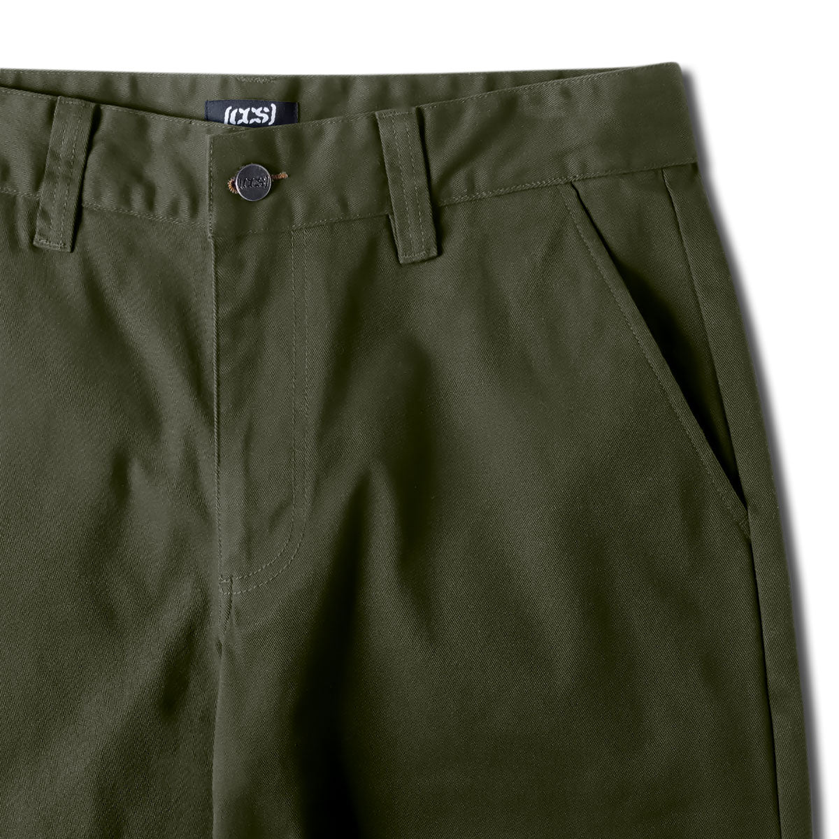 CCS Relaxed Stretch Chino Pants - Olive image 6