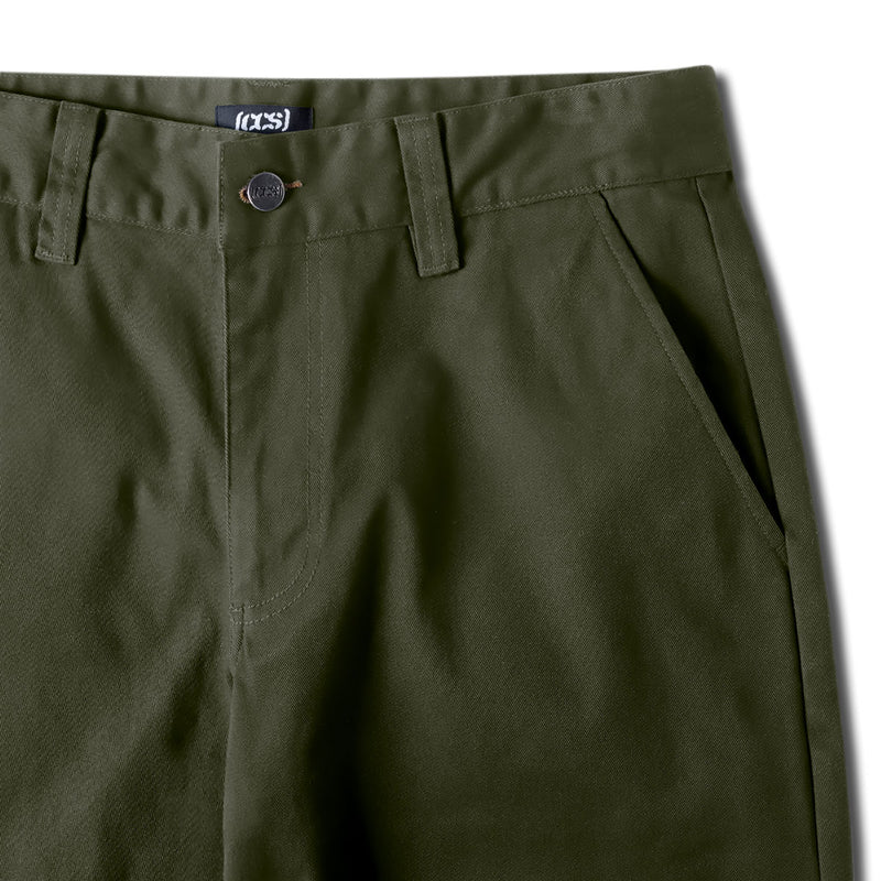 CCS Relaxed Stretch Chino Pants - Olive