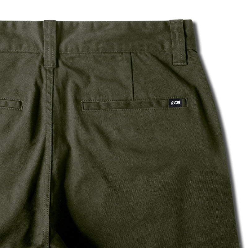 CCS Relaxed Stretch Chino Pants - Olive