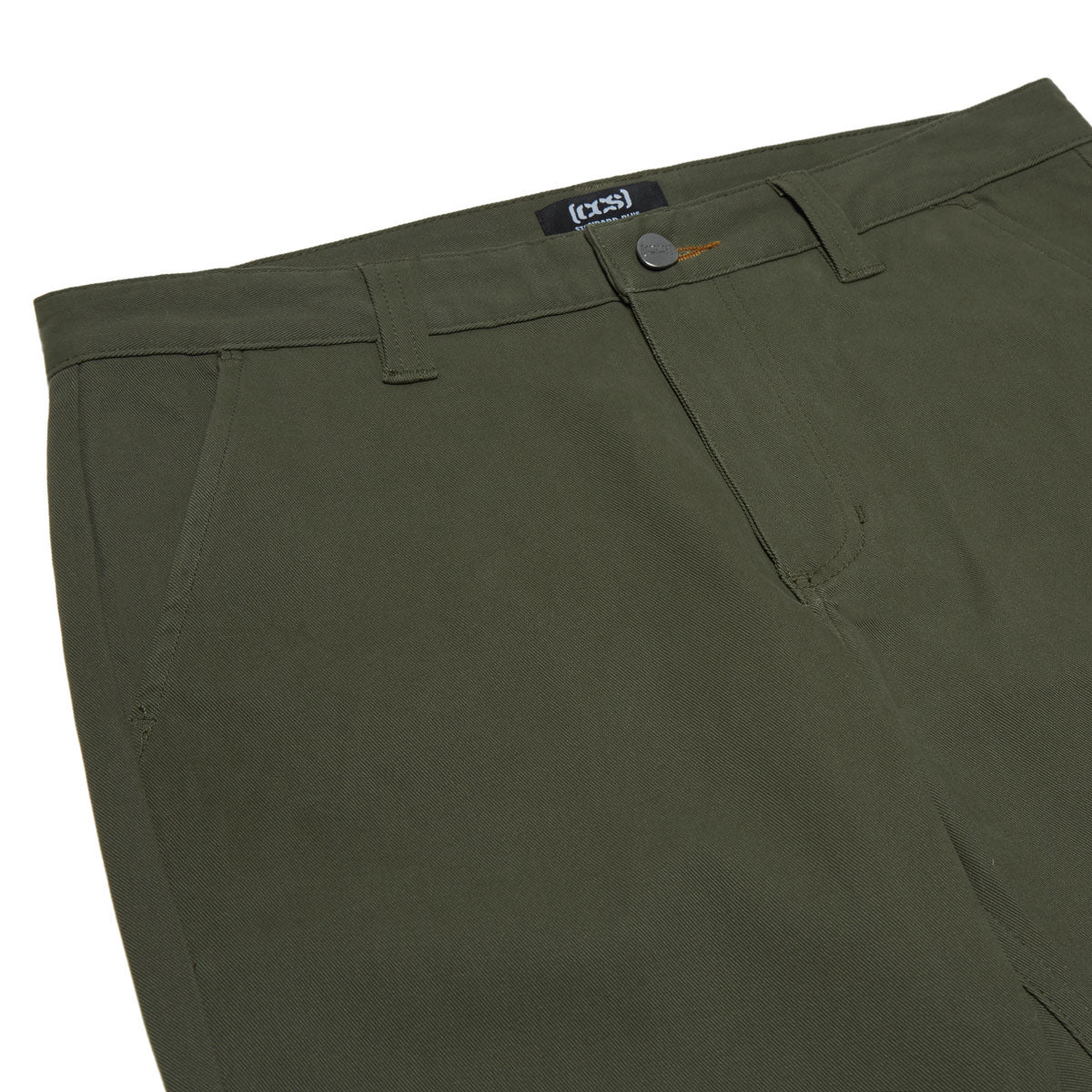 CCS Slim Stretch Chino Pants - Olive image 3