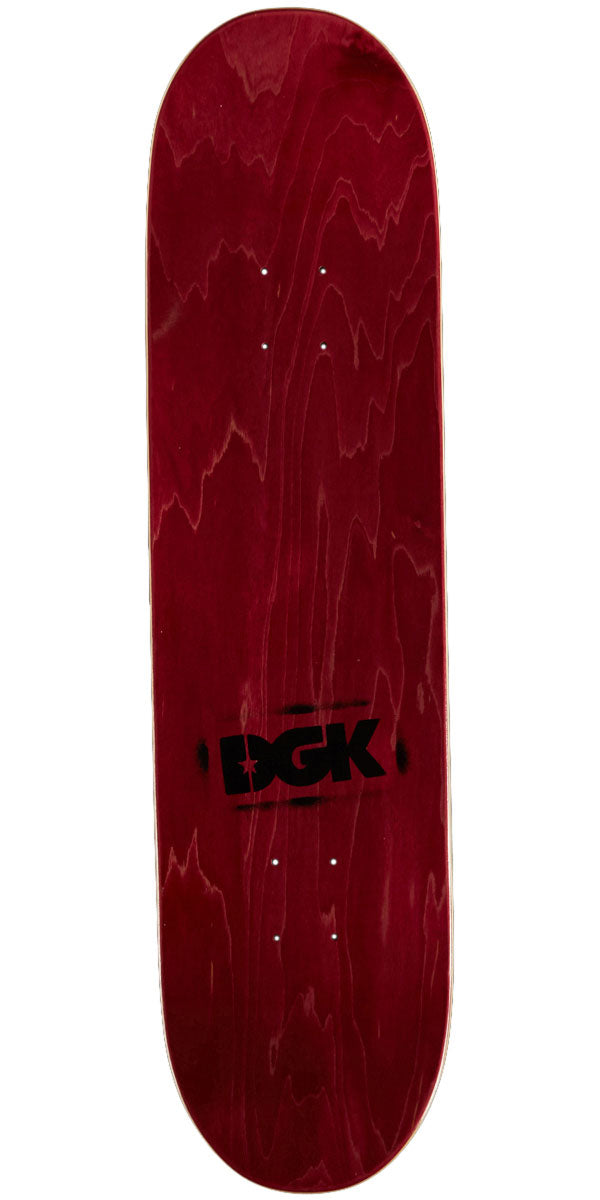 DGK x Hans Carreon Vibes Skateboard Deck - Pearlescent White - 8.25